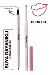 Pop Beauty Burn Out Suya Dayanıklı Asansörlü Dudak Kalemi