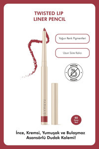 Farmasi 02 Deep Red Asansörlü Dudak Kalemi Kırmızı
