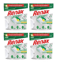 Renax Hepsi Bir Arada Kokulu Tablet Bulaşık Makinesi Deterjanı 176 Adet
