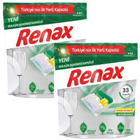 Renax Hepsi Bir Arada Kokulu Tablet Bulaşık Makinesi Deterjanı 66 Adet