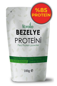Fibrelle Aromasız Vegan Bitkisel Protein Protein Tozu 100 gr