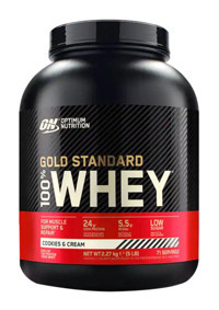 Optimum Gold Standard Kurabiyeli Kremalı Whey Protein Protein Tozu 2.273 kg