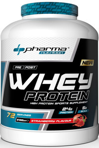 Pharma Nutrition Çilekli Whey Protein Protein Tozu 2.19 kg