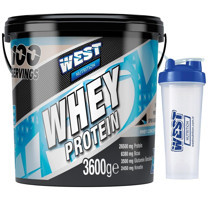 West Nutrition Hindistan Cevizli Yer Fıstıklı Whey Protein Protein Tozu 3.6 kg