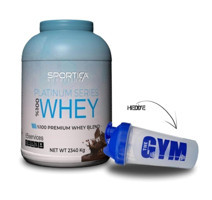 Sportica Nutrition Platinium Series Çikolatalı Whey Protein Protein Tozu 2.34 kg
