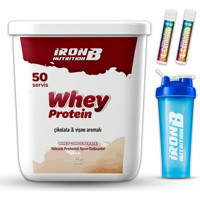 Ironb Nutrition Çikolatalı Fındıklı Whey Protein Protein Tozu 1.5 kg