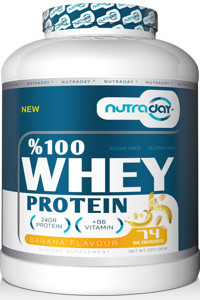 Nutraday Protein Muzlu Whey Protein Protein Tozu 2.25 kg