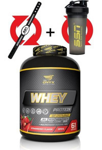 Onyx Nutrition Protein Çilekli Whey Protein Protein Tozu 2.013 kg