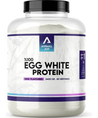 Animal Joy Egg White Protein Aromasız Besinsel Protein Protein Tozu 450 gr
