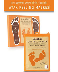 Muggio Foot Peeling Ölü Deri Çorap Tipi Ayak Maskesi 2 Adet