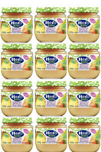 Hero Baby Glutensiz Karışık Meyveli Kavanoz Maması 12x125 gr