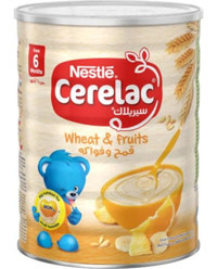Nestle Cerelac Buğday Meyveli Probiyotikli Kaşık Maması 400 gr