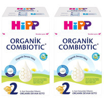 Hipp Combiotic Laktozlu Glutensiz 2 Numara Devam Sütü 2x600 gr