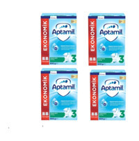 Aptamil Laktozlu Probiyotikli 3 Numara Devam Sütü 4x900 gr