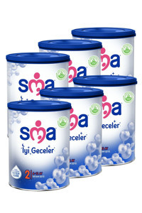 Sma İyi Geceler Laktozlu 2 Numara Devam Sütü 6x800 gr