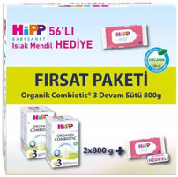 Hipp Combiotic Laktozlu 3 Numara Devam Sütü 2x800 gr