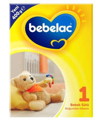 Bebelac Laktozlu Tahılsız Probiyotikli 1 Numara Devam Sütü 2x400 gr