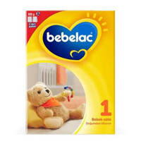 Bebelac Laktozsuz Tahılsız 1 Numara Bebek Sütü 12x800 gr