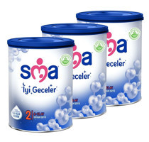 Sma İyi Geceler Laktozlu 2 Numara Devam Sütü 3x800 gr