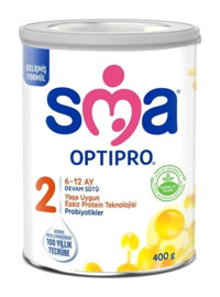 Sma Optipro Laktozlu Probiyotikli 2 Numara Devam Sütü 400 gr
