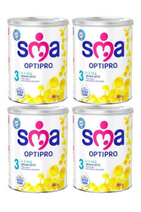 Sma Optipro Laktozlu Tahılsız Probiyotikli 3 Numara Devam Sütü 4x800 gr