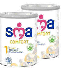 Sma Comfort Laktozlu Probiyotikli 1 Numara Bebek Sütü 2x400 gr