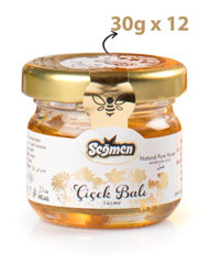 Balparmak Çıtkapak Organik Süzme Çiçek Balı 12x30 gr