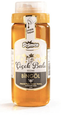 Seğmen Bingöl Organik Süzme Çiçek Balı 640 gr