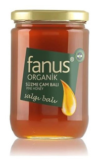 Fanus Salgı Organik Süzme Çam Balı 850 gr