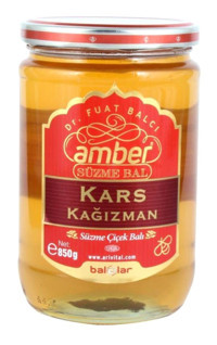 Amber Kağızman Kars Organik Süzme Çiçek Balı 850 gr