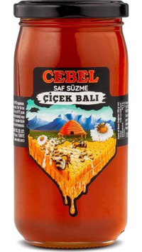 Cebel Süzme Çiçek Balı 500 gr