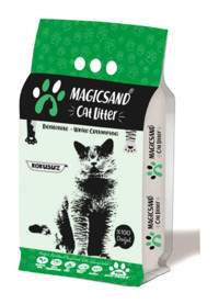 Magicsand Kokusuz Topaklanan İnce Taneli Bentonit Kedi Kumu 10 lt