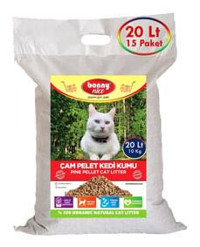 Bonny Nice Kalın Taneli Pelet Kedi Kumu 15x20 lt