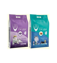 Van Cat Lavanta ve Marsilya Sabunu Kokulu Topaklanan İnce Taneli Bentonit Kedi Kumu 10 kg