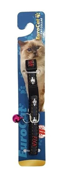 Pawise Siyah Gezdirme Boyun Kedi Tasması