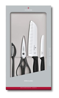 Victorinox Paslanmaz Çelik 4 Parça Mutfak Bıçağı Seti