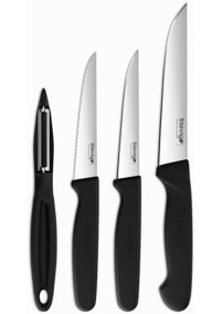 Stevig Cut 4 Fresh St-401 Çelik 4 Parça Sebze Bıçağı Seti