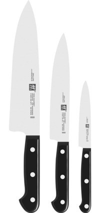 Zwıllıng Twin Gourmet 316900000 Paslanmaz Çelik 3 Parça Şef Bıçağı Seti