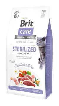 Brit Care Sterilised Hypo-Allergenic Ördekli Yetişkin Kuru Kedi Maması 7 kg