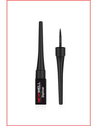 Newwell Kare Suya Dayanıklı Mat Pastel Siyah Keçe Uçlu Likit Eyeliner