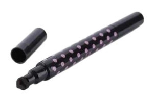 Roesıa Rose Cosmetics Suya Dayanıklı Mat Pastel Siyah Kalıcı Kalın Uçlu Keçe Likit Eyeliner
