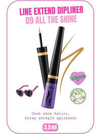 Callista Line Extend Mat Neon Sarı Kalıcı İnce Uçlu Kıl Fırça Jel Eyeliner