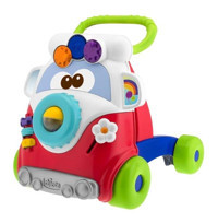 Chicco 4 Tekerlekli 1 Kademeli Oyuncaklı İlk Adım Yürüteç Kırmızı - Yeşil