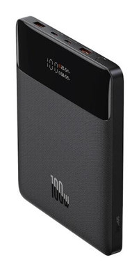 Baseus 20000 mAh Hızlı Şarj Dijital Göstergeli Micro Type C - USB Powerbank Siyah