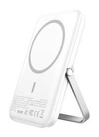Mcdodo Mc-7051 5000 mAh Hızlı Şarj Mıknatıslı Type C Powerbank Beyaz