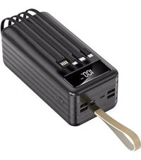 Sprange Sr-P9 80000 mAh Hızlı Şarj Micro Lightning - Type C - USB Powerbank Siyah