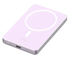 Woyax By Deji 5000 mAh Hızlı Şarj Mıknatıslı Type C Powerbank Pembe
