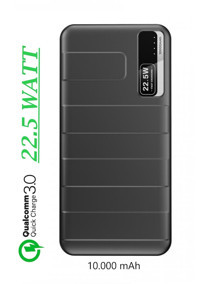 Prepare 10000 mAh Hızlı Şarj Micro USB Powerbank Siyah