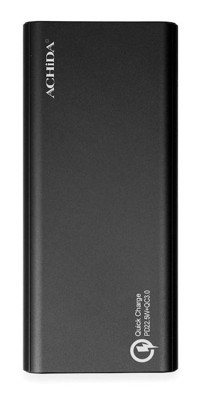 Achida P8 20000 mAh Micro Type C - USB Powerbank Mavi