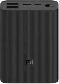 Xiaomi Ultra Compact Pro 3 10000 mAh Hızlı Şarj Micro Lightning - Type C - USB Powerbank Siyah